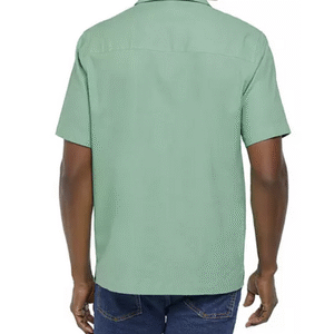 Gap Men's Short Sleeve Button-Up Linen Shirt - Image 3