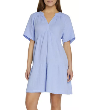 Gap Women's Gauze Tiered Dress 1