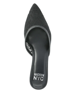 Madden NYC Women’s Kitten Heeled Slide On Mules 5
