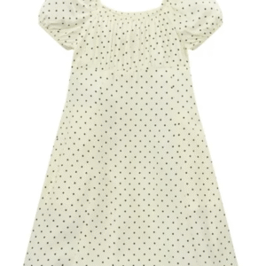 Weekend Academy Girls Short Puff Sleeve Babydoll Dress, Sizes 4-18 - Image 1