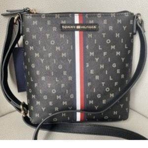 Tommy Hilfiger Black and Red Crossbody Bag - Image 2