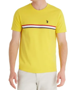 U.S. Polo Assn. Men's Graphic Yellow