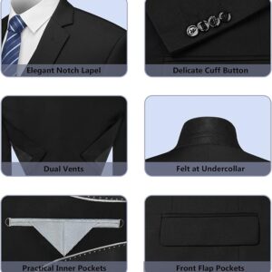 Cooper & Nelson 3-Piece Men's Suit Slim Fit - Image 4