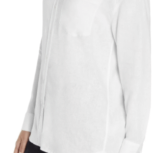 Gap Women's Linen Button Down Top White - Image 3