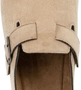 Nautica Women Mens Suede Footbed Buckle Sandals - Image 5